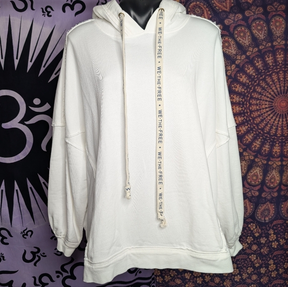We The Free We Hoodie In Ivory White Size XS - Picture 4 of 7